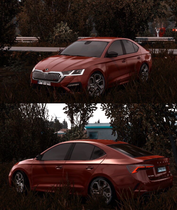 Skoda Octavia RS 2022 2.7 1.53x