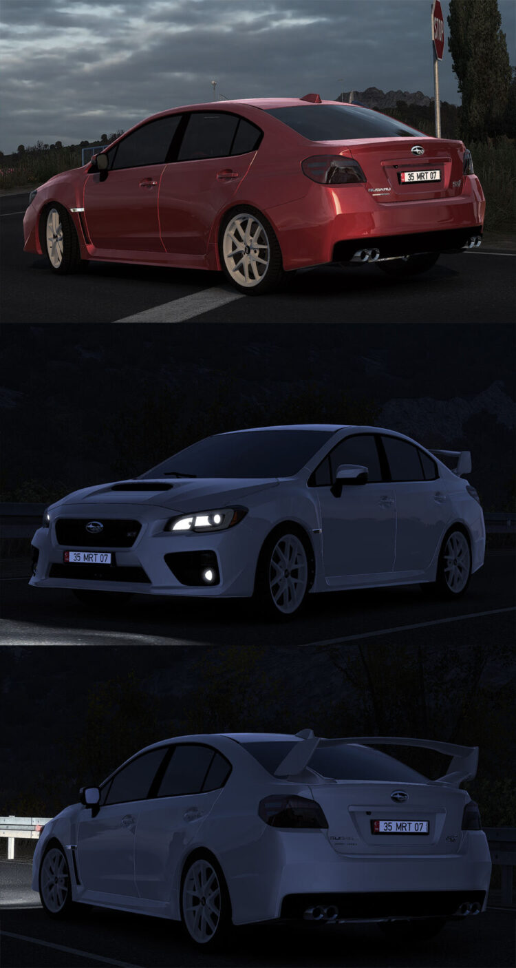 Subaru Impreza WRX STI 2017 V3.6 1.53