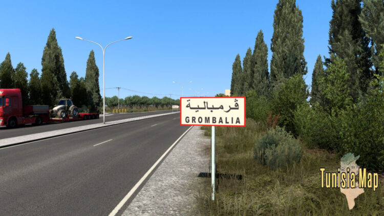 Tunisia Map 1.2 For ETS2 Version 1.53