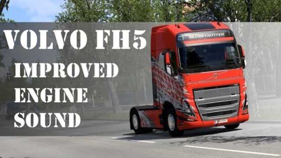 Volvo FH5 Improved Engine Sound v1.0 [1.53]