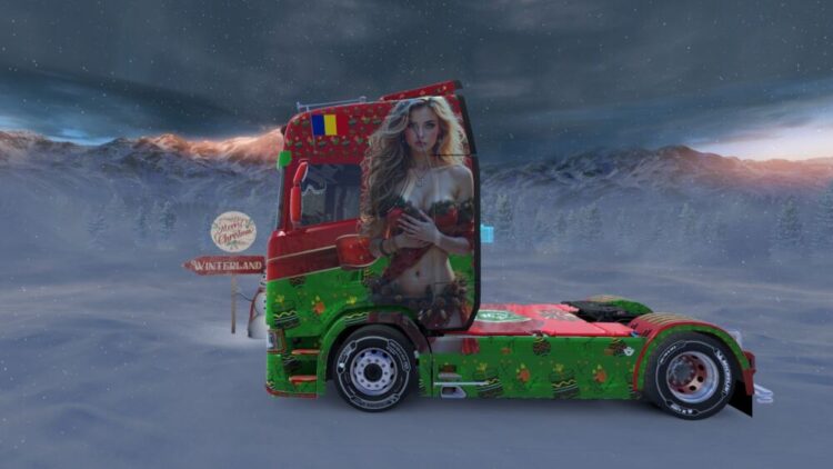 XMas 2024 Edition For Scania S NextGen Highline