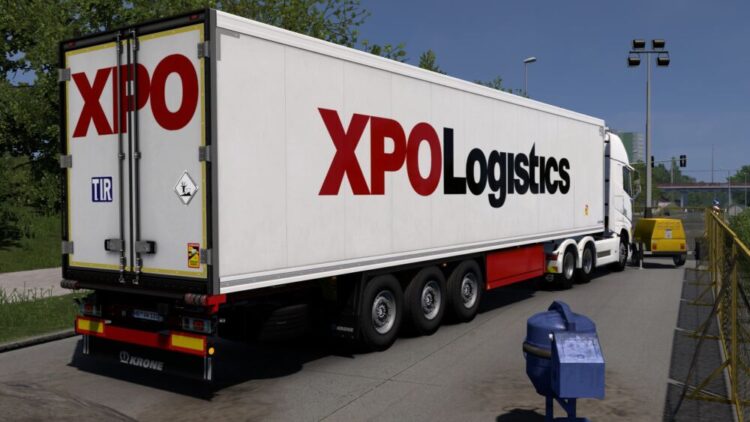 XPO LOGISTICS KRONE COOL LINER BY RODONITCHO MODS 1.0 1.53 02 12 2024