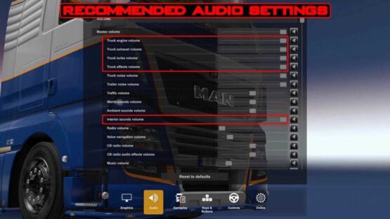 2020 MAN TGX (TG3) 510 D2676 Sound Pack v1.1