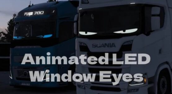 Animated LED Window Eyes v1.0