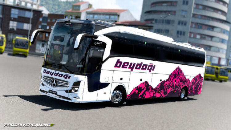 Beydağı Turkish bus Skin for Mercedes Benz Travego