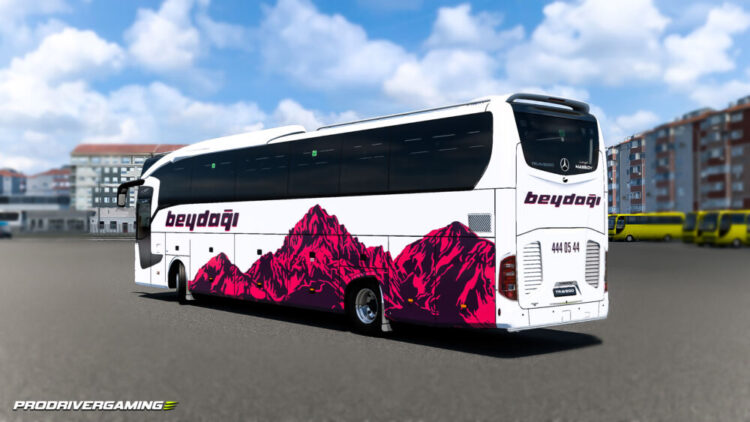 Beydağı Turkish bus Skin for Mercedes Benz Travego