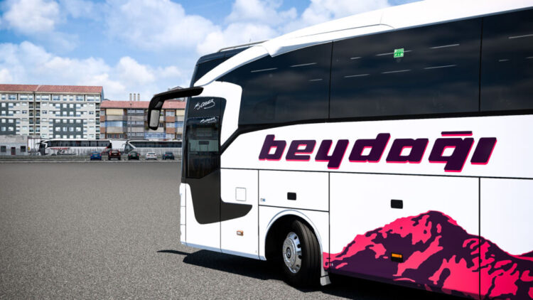 Beydağı Turkish bus Skin for Mercedes Benz Travego
