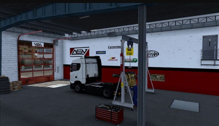 Garage for ASV LOGISTICA