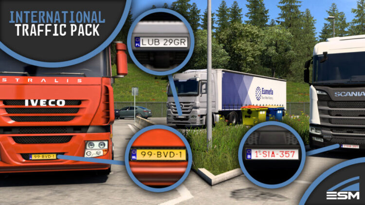 International Traffic Pack by Elitesquad Modz &ndash; Vanilla Edition V1.1