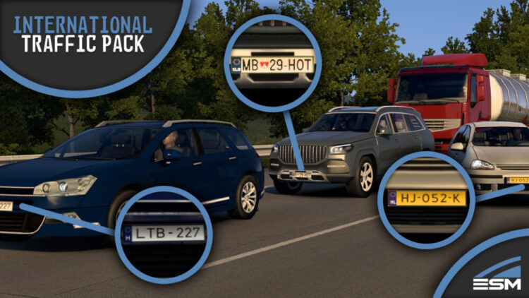International Traffic Pack by Elitesquad Modz &ndash; Vanilla Edition V1.1