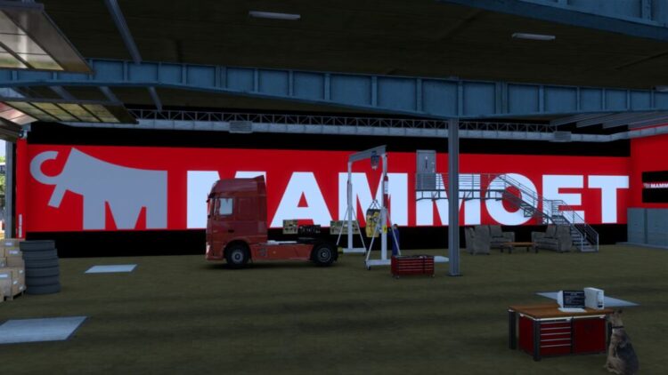 MAMMOET GARAGE D-DECK BY RODONITCHO MODS 1.0 1.53 23 01 2025