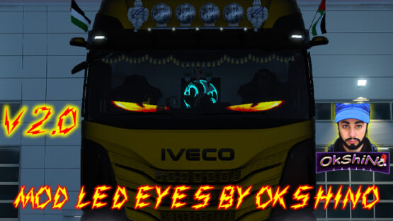 Mod LED Eyes V2.0 For All Trucks 1.53