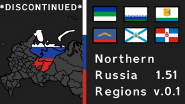 Northern Russia Regions Map v.0.2 *PROJECT SUSPENDED*