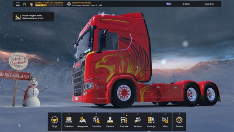 PROFILE SCANIA R 2019 CRJ MODDING BY RODONITCHO MODS 1.0 1.53 11 01 2025