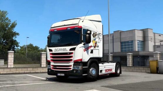 Paintable Griffin for Scania P, G series v1.2