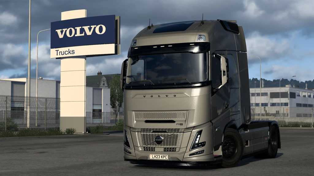 Painted Parts for Volvo FH6 Aero v1.0 | ETS2 mods