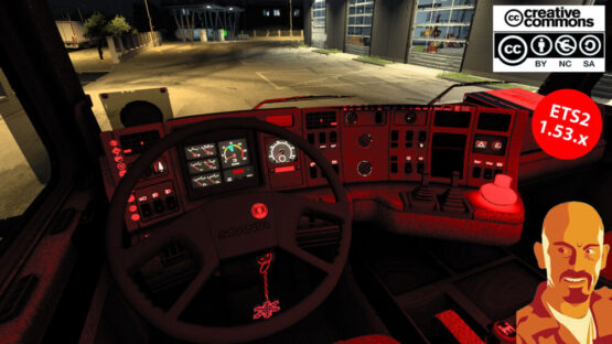 SCANIA 143M PB KOK & ZN HOLLAND v1.4 ETS2 1.53.x