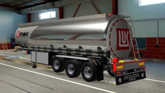 SCS Owned Chrome Cistern Trailer v1.53