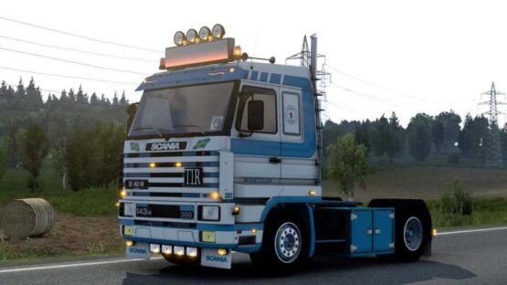 Scania 143M Ex PB Kok & ZN Holland + Trailer v1.3