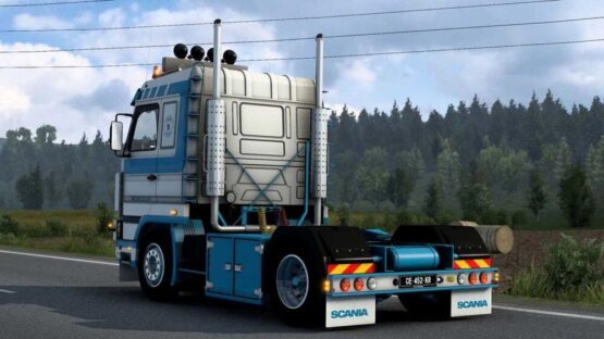 Scania 143M Ex PB Kok & ZN Holland + Trailer v1.3