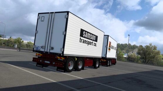 Scania 143M V8 Rigid Combo + Trailer v3.0