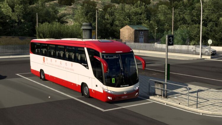 Scania Marcopolo CUHK School Bus Skin