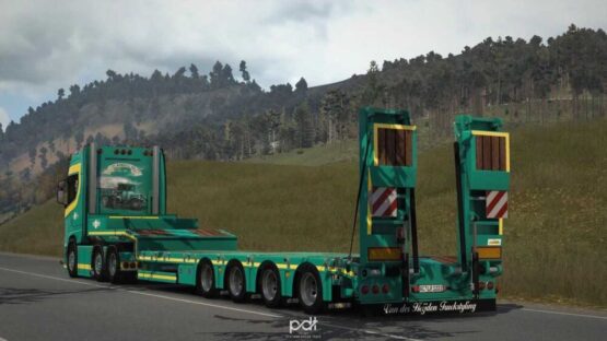 Scania S650 Leo Robertz KG + Kassbohrer Trailer v1.0