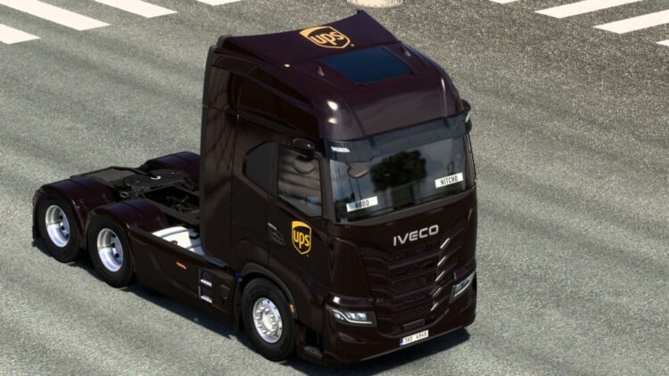 UPS IVECO S-WAY BY RODONITCHO MODS 1.0 1.53 26 01 2025