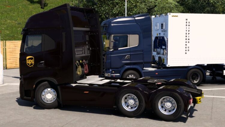 UPS IVECO S-WAY BY RODONITCHO MODS 1.0 1.53 26 01 2025