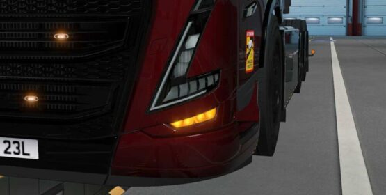 Working Amber Fog Lights for SCS Volvo FH5 v1.0