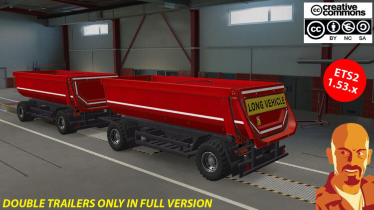 AGRAR KIPPER TRAILER v3.1 ETS2 1.53.x