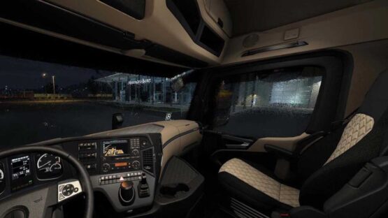New Actros MP4 Cabin Overhaul v1.2.3h1