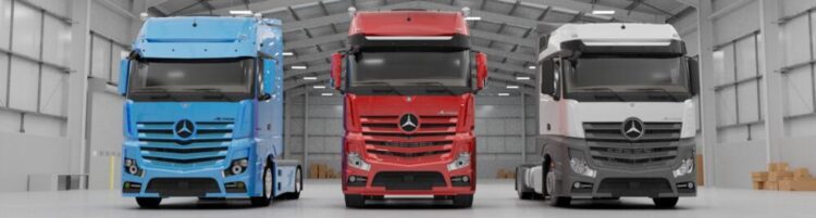 Mercedes Benz New Actros v1.53