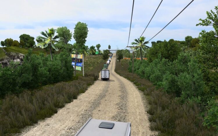 New Kotabaru Map Mod For ETS2 1.45 to 1.53
