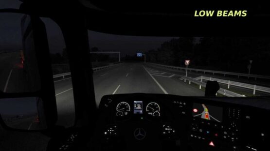 Real Good Headlights for SCS Trucks v1.0