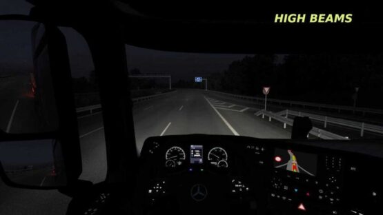 Real Good Headlights for SCS Trucks v1.0