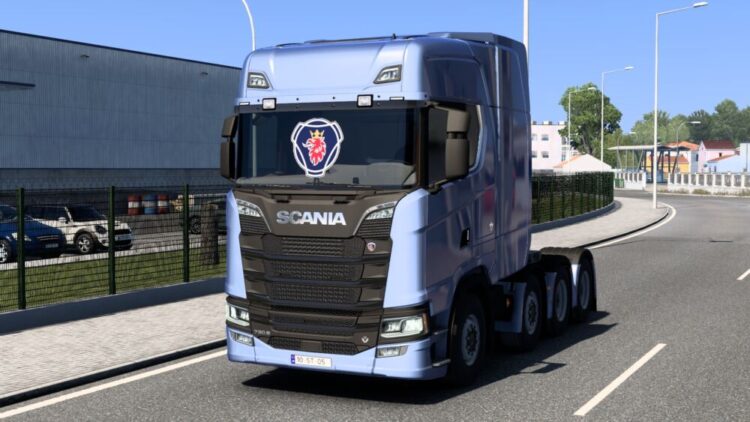 SCANIA ADHESIVE SCANIA R S 2016 BY RODONITCHO MODS 1.0 1.53 08 02 2025