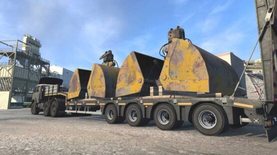 SCS Lowbed Trailer Cargo v1.4.5