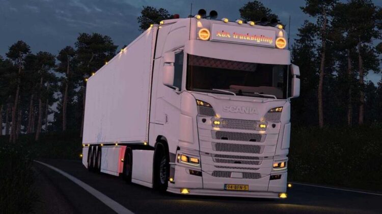 Scania Next Gen S450 & Schmitz Trailer v1.53