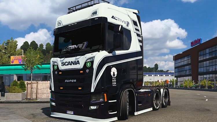 Scania S active skin