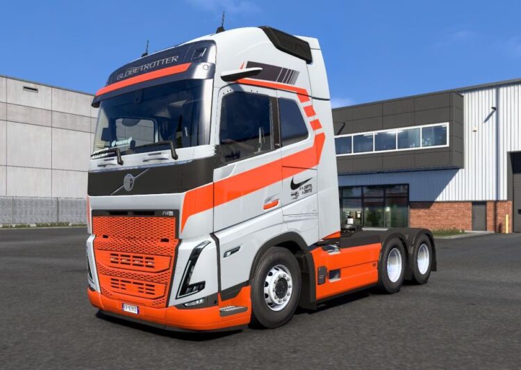 Volvo globetrotter and Aero antisocial skin