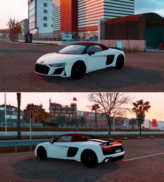 Audi R8 V10 Spyder 2021 1.2 1.54x