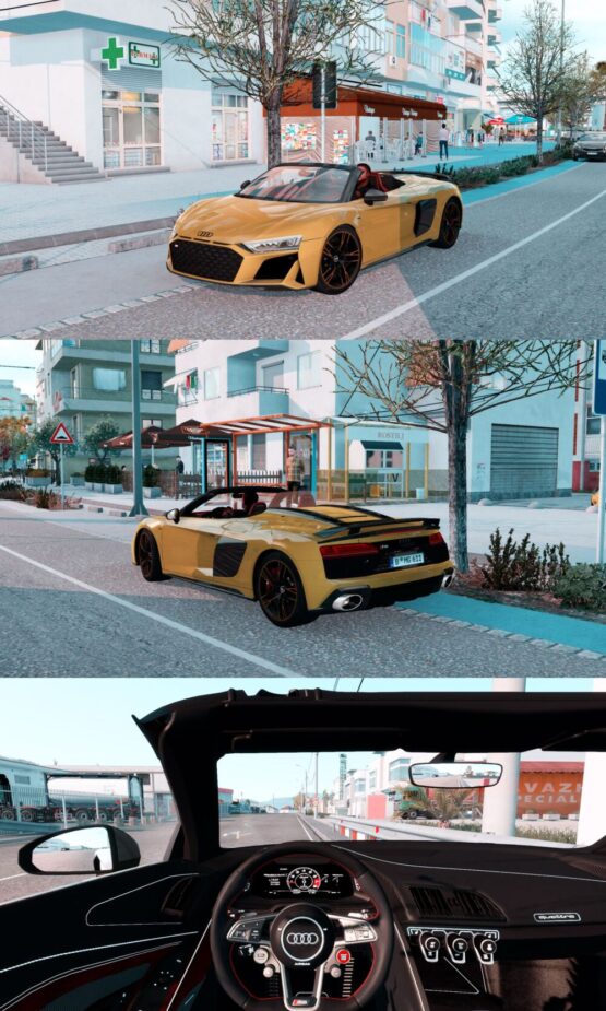 Audi R8 V10 Spyder 2021 1.2 1.54x