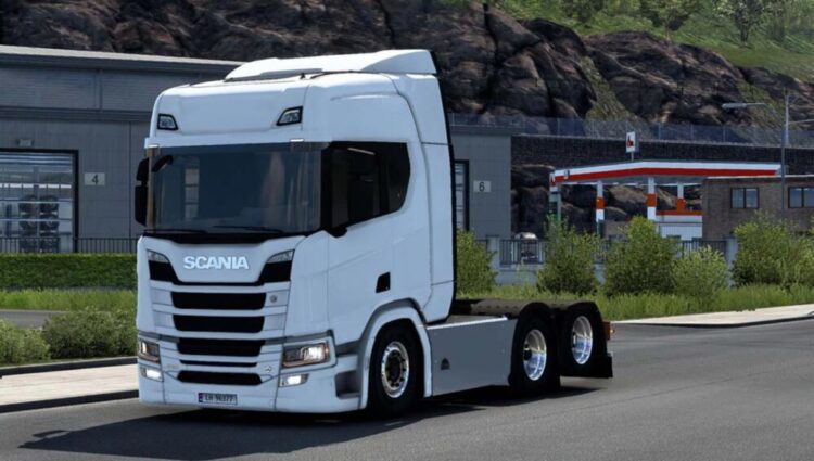 Custom Rear Bumper for Scania Truck v1.53