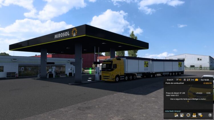 DIESEL PRICE ETS2 BY RODONITCHO MODS 1.0 1.54 08 03 2025