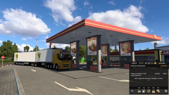 DIESEL PRICE ETS2 BY RODONITCHO MODS 1.0 1.54 13 03 2025
