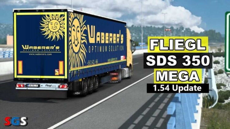 Fliegl SDS 350 Mega Trailer v2.7.6 [1.54]