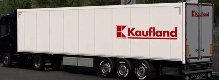 Kaufland skin SCS box trailer