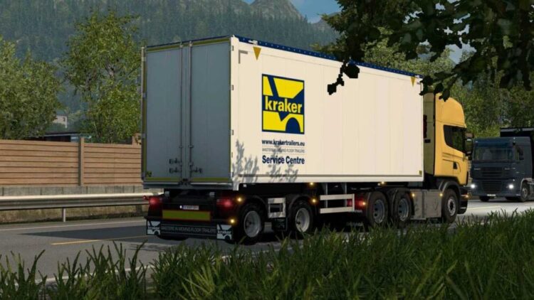 Kraker Walkingfloor Trailers Pack v2.3.5