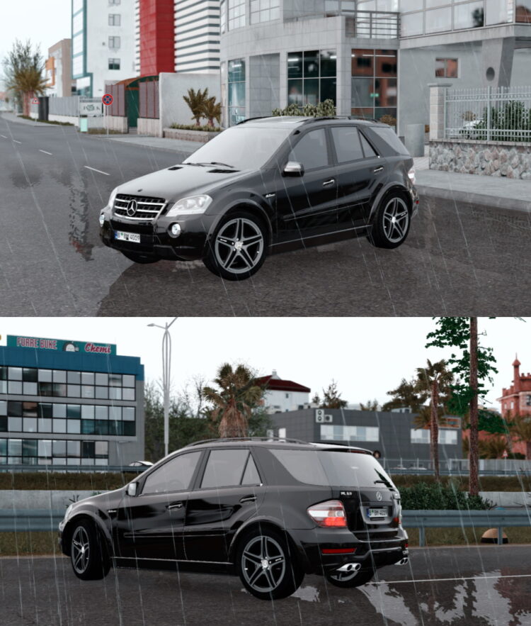Mercedes Benz ML63 AMG 2009 1.8 1.53x
